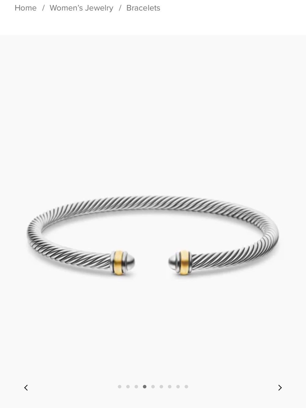 David Yurman Classic Cable Bracelet